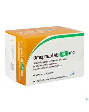 Omeprazol ab 40mg gastroresist. caps  56 blister