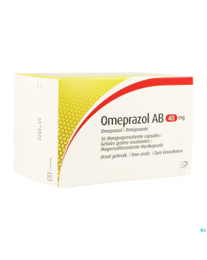Omeprazol ab 40mg gastroresist. caps  56 blister