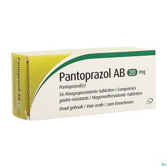 Pantoprazol ab  20mg comp gastro resist.  56