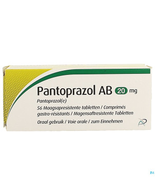 Pantoprazol ab  20mg comp gastro resist.  56
