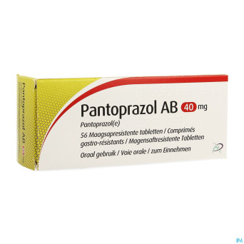 Pantoprazol ab  40mg comp gastro resist.  56