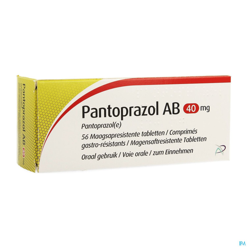 Pantoprazol ab  40mg comp gastro resist.  56