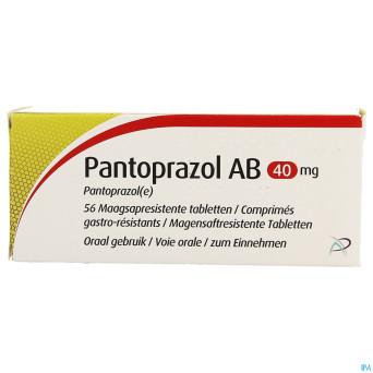 Pantoprazol ab  40mg comp gastro resist.  56