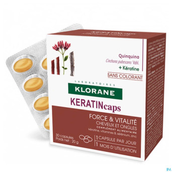 Klorane capil. keratin    caps  30
