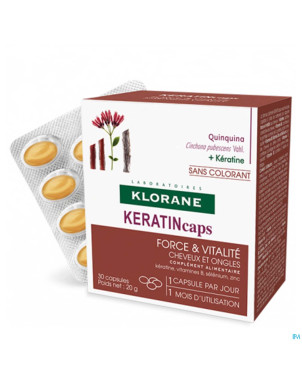 Klorane capil. keratin    caps  30