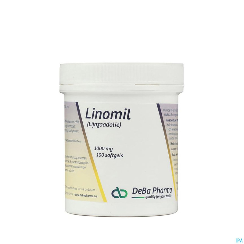 Linomil nf    softgels 100x1g    deba