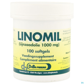Linomil nf    softgels 100x1g    deba