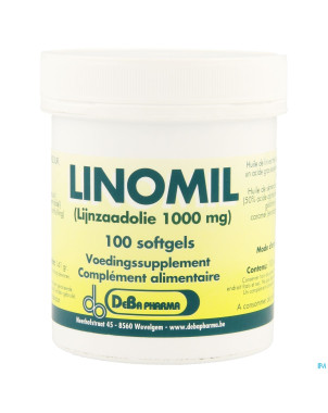 Linomil nf    softgels 100x1g    deba