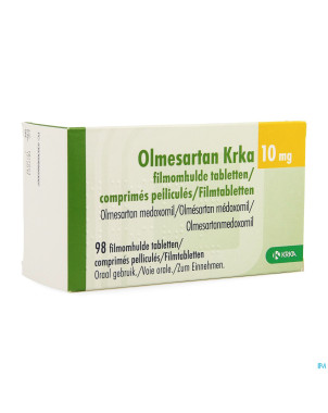 Olmesartan krka 10mg comp pell  98 x 10mg