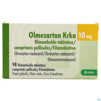 Olmesartan krka 10mg comp pell  98 x 10mg