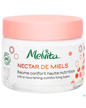 Melvita baume confort visage   50ml
