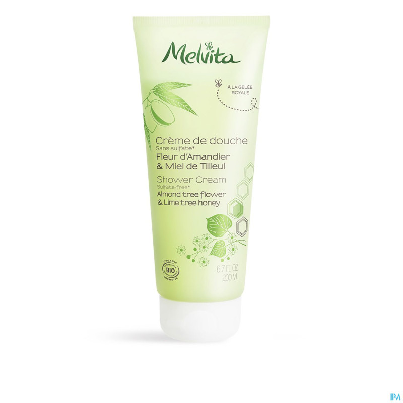 Melvita douche amande & miel till    200ml