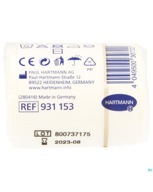 Idealast hartm s/agrafes blanc   6cmx5m  1 9311535