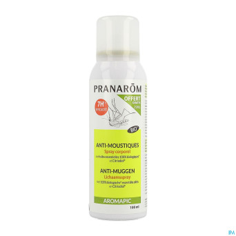 Pranarom aromapic aerosol spray corps 75ml