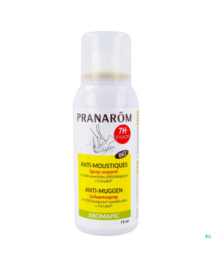 Pranarom aromapic aerosol spray corps 75ml