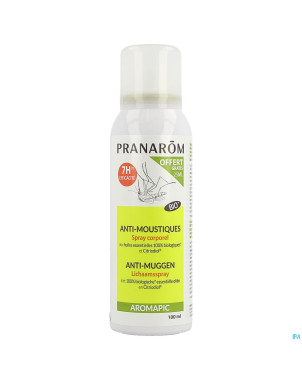 Pranarom aromapic aerosol spray corps 75ml