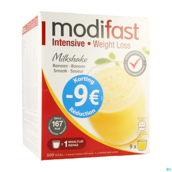 Modifast intensivemilkshake banane promo