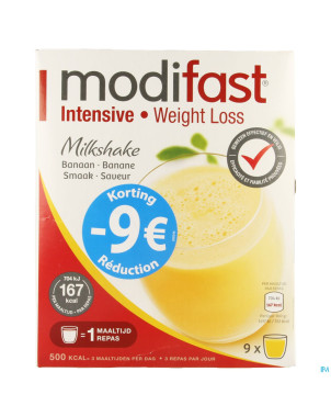 Modifast intensivemilkshake banane promo
