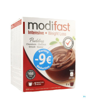 Modifast intensive pudding chocolat promo