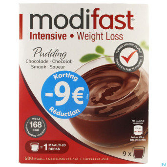 Modifast intensive pudding chocolat promo