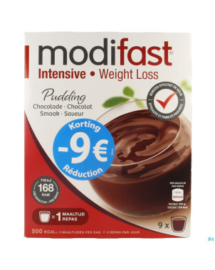 Modifast intensive pudding chocolat promo