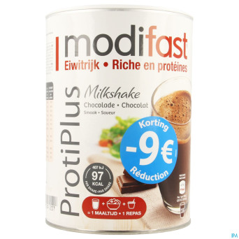 Modifast protiplus milkshake chocolat promo