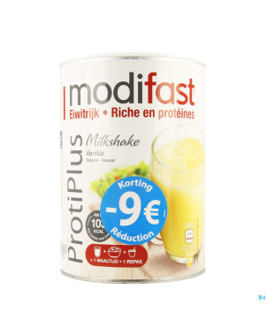 Modifast protiplus milkshake vanille promo