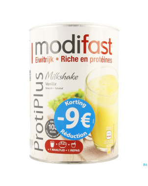 Modifast protiplus milkshake vanille promo