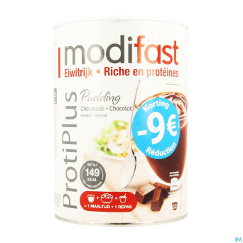 Modifast protiplus pudding chocolat promo