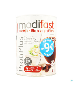 Modifast protiplus pudding chocolat promo
