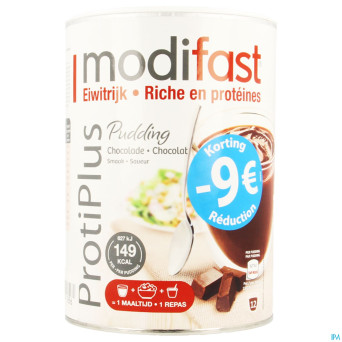 Modifast protiplus pudding chocolat promo