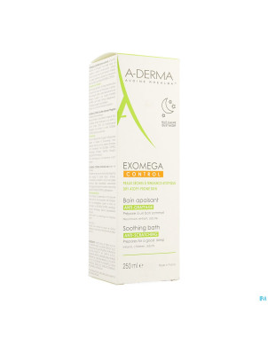 Aderma exomega control bain apaisant    fl 250ml
