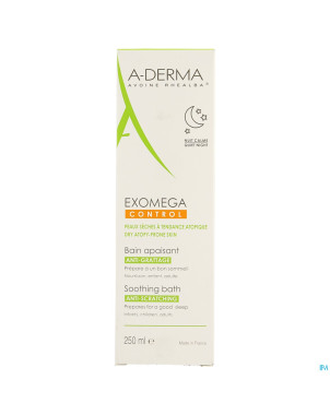 Aderma exomega control bain apaisant    fl 250ml