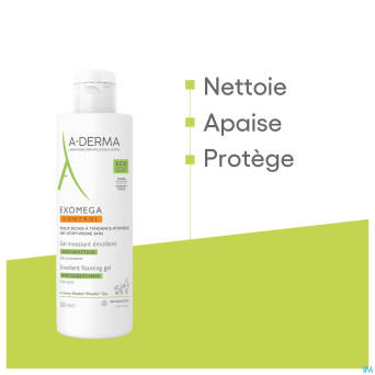 Aderma exomega control gel moussant emollient500ml