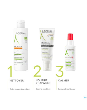 Aderma exomega control gel moussant emollient500ml