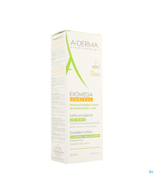 Aderma exomega control lait emollient   tube 200ml