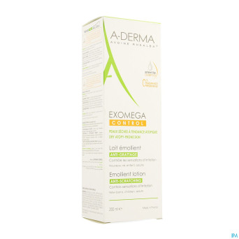 Aderma exomega control lait emollient   tube 200ml