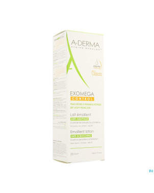 Aderma exomega control lait emollient   tube 200ml