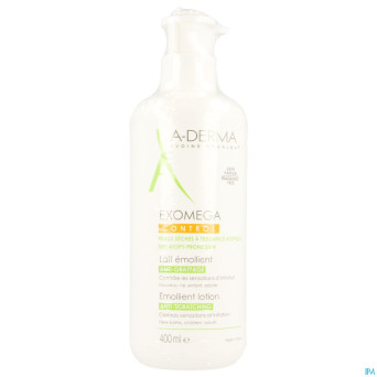 Aderma exomega control lait emollient    fl 400ml