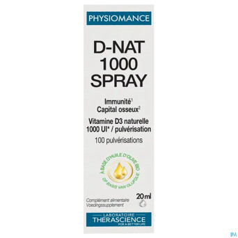 D-nat 1000    spray 20ml physiomance phy303