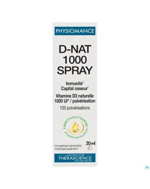 D-nat 1000    spray 20ml physiomance phy303