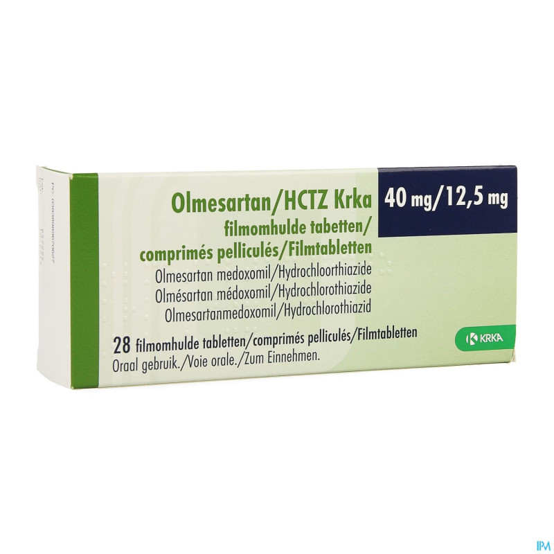 Olmesartan hctz krka 40/12,5mg comp pell  28