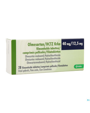 Olmesartan hctz krka 40/12,5mg comp pell  28