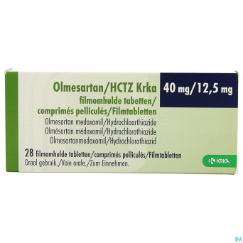 Olmesartan hctz krka 40/12,5mg comp pell  28