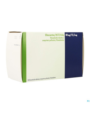 Olmesartan hctz krka 40/12,5mg comp pell  98