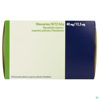 Olmesartan hctz krka 40/12,5mg comp pell  98