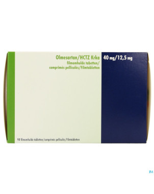 Olmesartan hctz krka 40/12,5mg comp pell  98