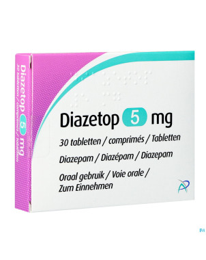 Diazetop  5mg comp  30 x  5mg
