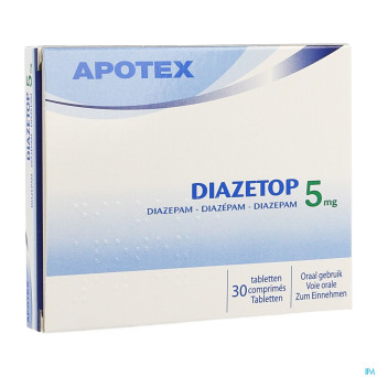 Diazetop  5mg comp  30 x  5mg