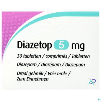 Diazetop  5mg comp  30 x  5mg